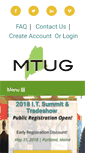 Mobile Screenshot of mtug.org